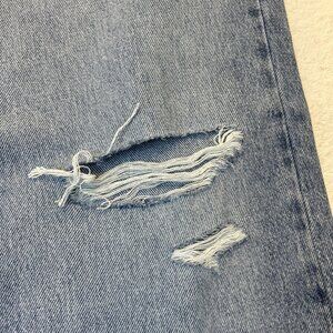 Garage Jeans Light Wash Distressed Wide/Flare Leg Denim Sz 3/26 New w/Tags